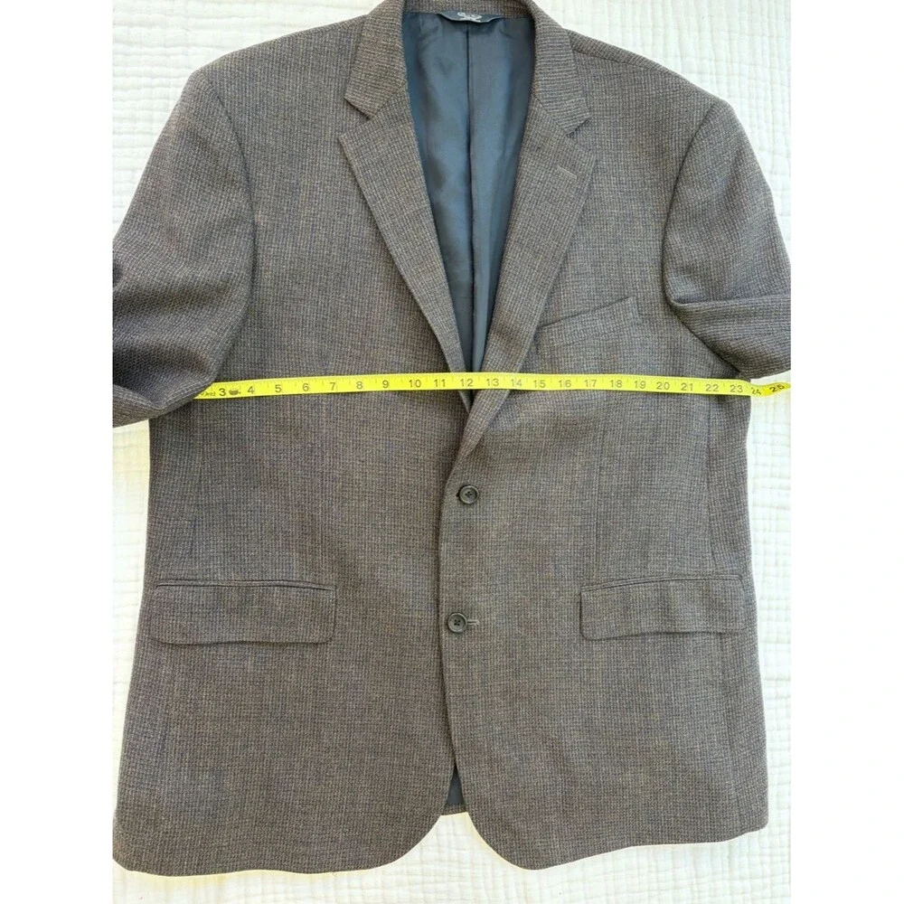 Pronto Uomo Platinum Super 120s Lambswool Sport Coat Blazer 44R